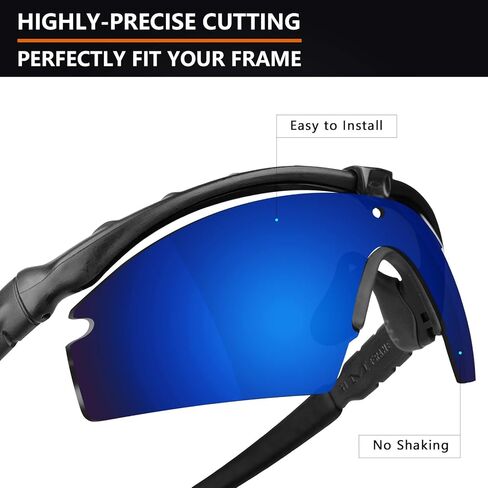 عدسات Alphax المستقطبة للمياه العميقة البديلة لإطار Oakley Si M 3.0 OO9146 in Saudi Arabia