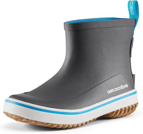 Grundéns Kid's Guppy Rain Boots - Lightweight Rubber Waterproof Kids and Toddlers Shoes, Easy-On Loop, Girls Rain Boots and Boys Rain Boots in Kuwait