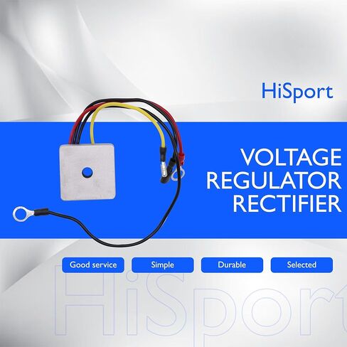 HiSport 1015777 منظم الجهد الكهربائي متوافق مع 1992-Up Club Car Gas DS & Carryall Gas Golf Carts 1992، 1993، 1994، 1995، 1996، 1997، 1998، 1999، 2000، 2001، 2002، 2003، 2004-2007 in Saudi Arabia