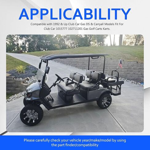 HiSport 1015777 منظم الجهد الكهربائي متوافق مع 1992-Up Club Car Gas DS & Carryall Gas Golf Carts 1992، 1993، 1994، 1995، 1996، 1997، 1998، 1999، 2000، 2001، 2002، 2003، 2004-2007 in Saudi Arabia