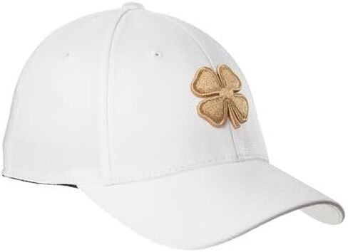 Black Clover Spring Luck Nugget S/M White Hat with Inca Gold HD Clover Patch in Saudi Arabia