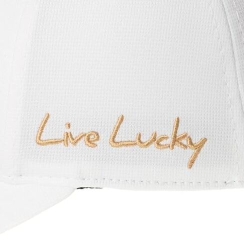 Black Clover Spring Luck Nugget S/M White Hat with Inca Gold HD Clover Patch in Saudi Arabia