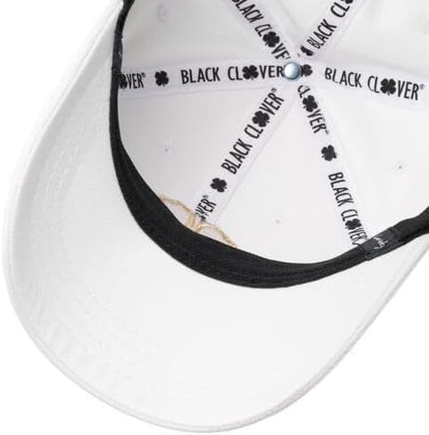 Black Clover Spring Luck Nugget S/M White Hat with Inca Gold HD Clover Patch in Saudi Arabia