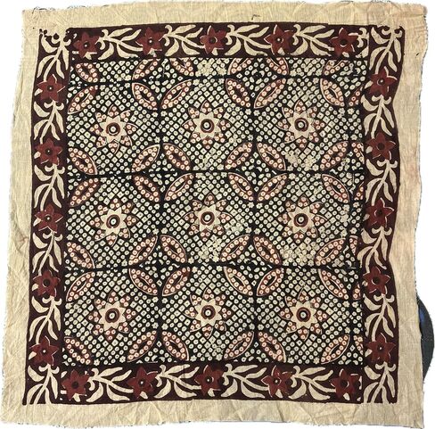 عصابة رأس بوهو شيك، باندانا مطبوعة بالأزهار، وشاح باندانا مصنوع يدويًا، غطاء رأس عصري، وشاح شمسي قطني وشاح رأس بوهيمي، باندانا عصرية للنساء in Kuwait