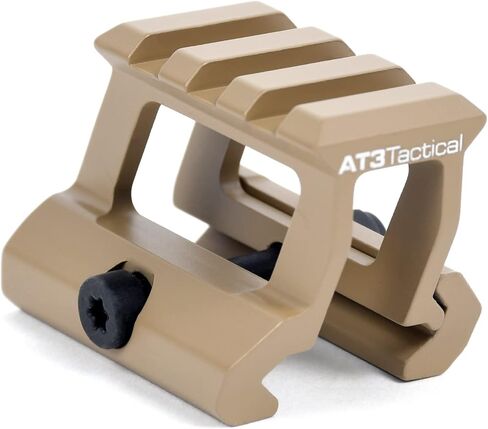 حامل AT3 التكتيكي PRO-Mount Red Dot Riser - ارتفاع .83 أو 1 بوصة - لـ RD-50 Red Dot Sight وPicatinny Reflex Sights in Saudi Arabia