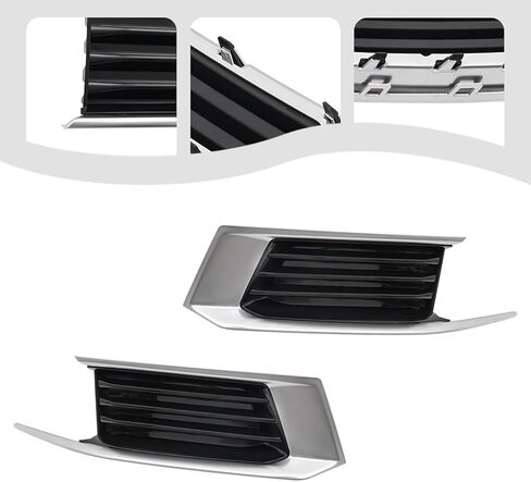 Fog Light Cover for Cadillac XTS 2018-2019,Left Driver Right Passenger Side Fog Lamp Cover Replacement,KD569903222 KD569903221 in Kuwait