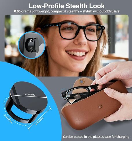 2PCS LED Light Cover for Ray-Ban Meta Glasses, Light Blocker Covers Compatible with RayBan Meta Wayfarer, Skyler, Oakley, Headliner Accessories, Blackout LED Blocking Cover for Meta Glasses in Kuwait