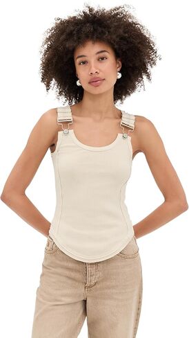 Free People Women's Jamie Buckle Tank in Saudi Arabia