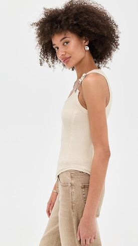 Free People Women's Jamie Buckle Tank in Saudi Arabia