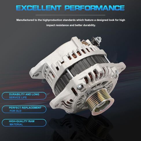 7-Groove Alternator 12V Fits for V6 3.5L 2013-2017 Pathfinder 2015-2017 Murano 2014-2016 QX60 2013 JX35 L4 2.5L 2013 Replace 23100-3JA1A 11538N in Saudi Arabia