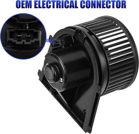 Front AC Heater Blower Motor with Fan for VW Volkswagen Beetle Golf Jetta Audi TT 1999 2000 2001 2002 2003 2004 2005 2006 2007 2008 2009 2010 Replaces 700158 in Saudi Arabia