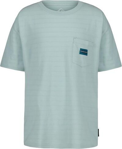 Quiksilver Boys' Short Sleeve Striped T-Shirt, Soft & Comfortable, Regular Fit in Saudi Arabia