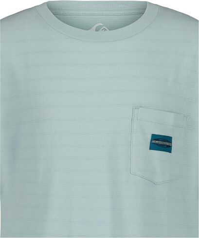 Quiksilver Boys' Short Sleeve Striped T-Shirt, Soft & Comfortable, Regular Fit in Saudi Arabia