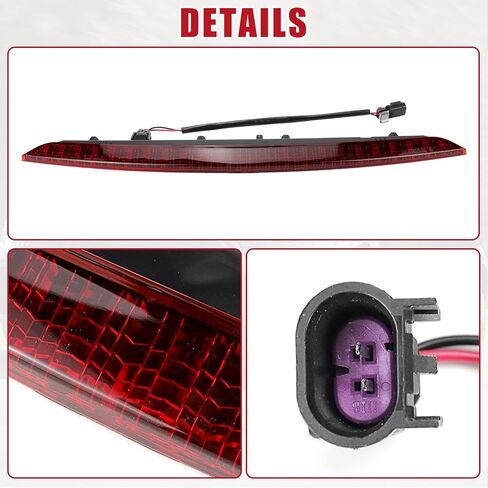 3rd Third Brake Light 923-302 For Lincoln MKX 2016 2017 2018 Nautilus 2019 2020 Center High Mount Stop Light Replaces FA1Z13A613AB in Saudi Arabia