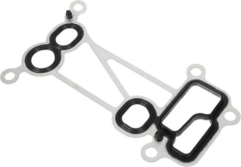 No.11428513448 Transmission Oil Pan Gasket for BMW E90 E92 F01 F02 E70 X5 X6/Engine Oil Filter Housing Gasket/Durable/1 Pcs/Black,Silver Tone in Saudi Arabia