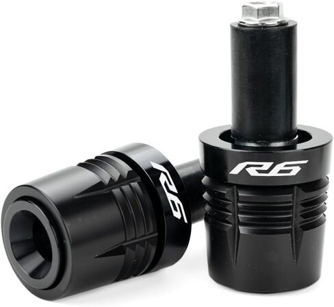MOWOK صالح لياماها R6 YZF-R6 YZFR6 YZF R6 R6S دراجة نارية الملحقات مقود ينتهي المقود القبضات التوصيل قبعات لوحة التوازن in Saudi Arabia