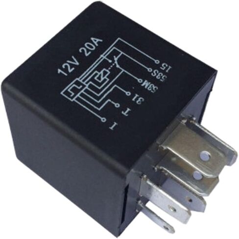 1PCS Wiper Intermittent Controller Relay VD-YJK203 6 Plug 20A 12VDC in Kuwait
