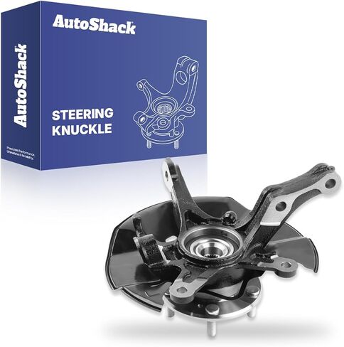 AutoShack Front Steering Knuckle & Wheel Bearing Hub Assembly Left Replacement for 2012 Honda Civic 1-PC in Saudi Arabia