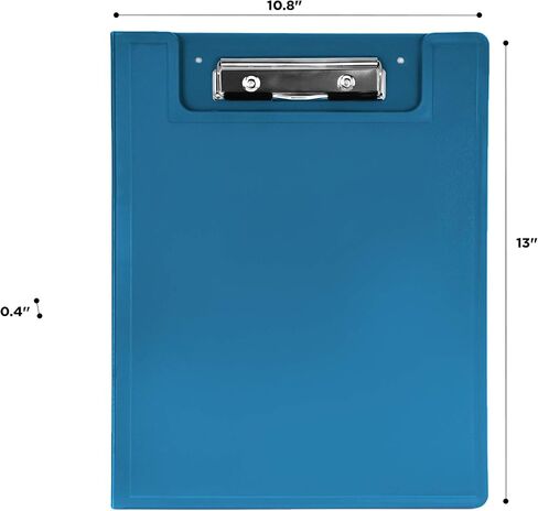 Carstens Paper Charting Toolkit with Privacy Clipboards (Set of 10), Including 5-Tab Blank Plastic Dividers, Divider Set Posts and ID Cards, Blue in Saudi Arabia
