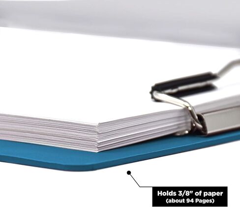 Carstens Paper Charting Toolkit with Privacy Clipboards (Set of 10), Including 5-Tab Blank Plastic Dividers, Divider Set Posts and ID Cards, Blue in Saudi Arabia