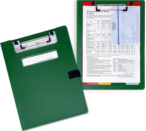 Carstens Paper Charting Toolkit with Privacy Clipboards (Set of 10), Including 5-Tab Blank Plastic Dividers, Divider Set Posts and ID Cards, Blue in Saudi Arabia