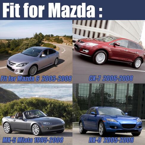 9.4" Interior Rear View Mirror Fit for Mazda 6 2003-2008, MX-5 Miata 1995-2008, CX-7 2006-2008, RX-8 2005-2008, HG82-69-220 in Kuwait