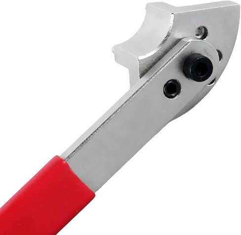 Car Tension Adjuster Pulley Wrench Tool, Vehicle Engine Timing Belt Tensioner Wrench Adjuster, Automotive Belt Tensioner Pulley Spanner, Universal for SUV Automobile Truck (Red) in Saudi Arabia