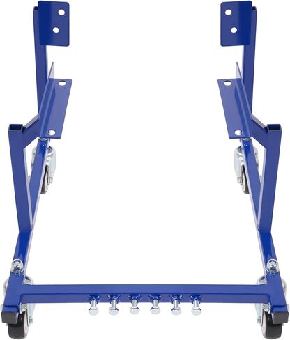 Engine Cradle Stand w/Wheels Compatible with Ford Small Block 1000 LBS Steel Powder Coated - Dark Blue in Saudi Arabia
