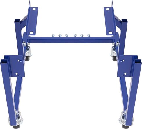 Engine Cradle Stand w/Wheels Compatible with Ford Small Block 1000 LBS Steel Powder Coated - Dark Blue in Saudi Arabia