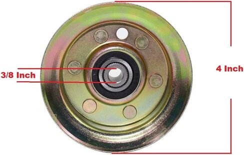 حزام بكرة المغزل الكامل 48 بوصة لـ Husqvarna YTH1848XP YTH2148 YTH2248 YTH2448 48 بوصة طقم سطح السفينة in Kuwait