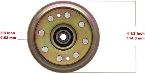 حزام بكرة المغزل الكامل 48 بوصة لـ Husqvarna YTH1848XP YTH2148 YTH2248 YTH2448 48 بوصة طقم سطح السفينة in Kuwait