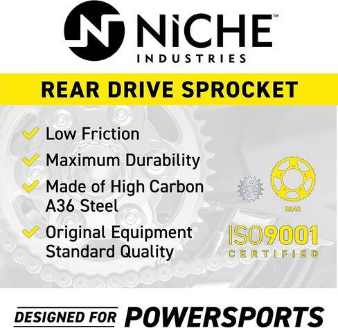 NICHE 520 Front 16T Rear 45T Drive Sprocket Kit for 2001-2005 Suzuki GSXR600 in Kuwait
