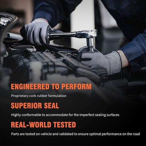 مجموعة حشية غطاء الصمام HiSport - متوافقة مع Ford Escape Taurus المتوافقة مع Mazda Tribute MPV المتوافقة مع Mercury Sable 2001-2004 3.0L - استبدل VS50551R in Kuwait