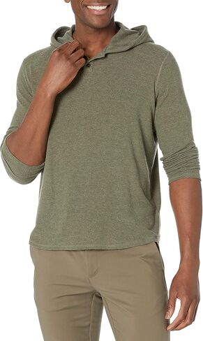 Velvet by Graham & Spencer Men's Velvet Men's Byrd Long Sleeve Hoodie in Saudi Arabia