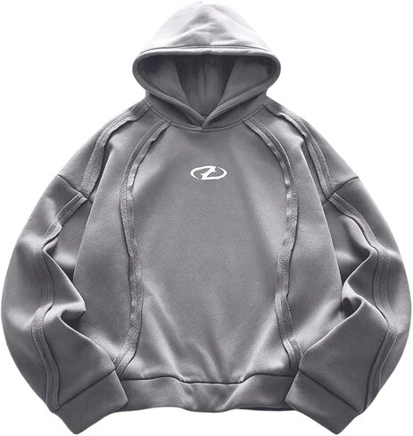 Men's Hoodies Long Sleeve Graphic Sweatshirts Hooded Neck Pullover Tops Fall Streetwear in Saudi Arabia