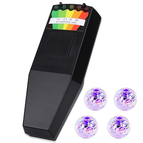 مجموعة معدات صيد الأشباح، تتضمن قطعة واحدة من عداد EMF و4 قطع من كرات القطط المضيئة للحركة، معدات خارقة، كشف EMF للمنزل والمكتب in Kuwait