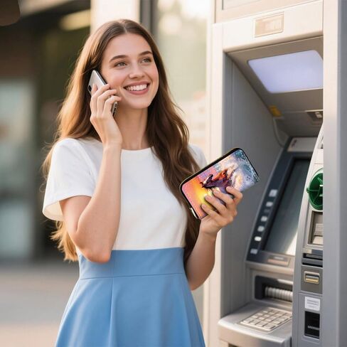 محفظة معصم بسحاب حول RFID للنساء - حامل بطاقة ائتمان بسعة كبيرة مع حزام قابل للفصل، محفظة عصرية لحجب RFID، حصان يركض في الماء in Kuwait
