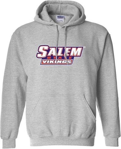CreateMyTee | Salem State University Mascot Hooded Sweatshirt in Saudi Arabia