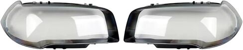 Right/Left Car Headlight Lens Glass Lampcover Cover Lampshade Shell Compatible For BMW X3 E83 2004-2010 Headlight Cover Headlamp Shell(Only Left Side) in Saudi Arabia