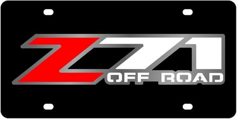 Eurosport Daytona- Compatible with -,Chevrolet Z71 Offroad Acrylic License Plate in Saudi Arabia