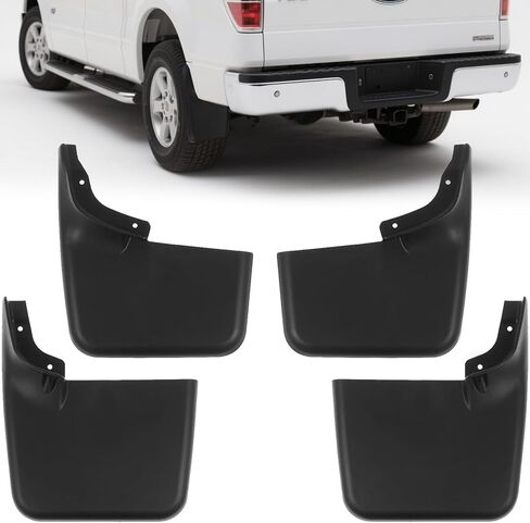 Mud Flaps for Ford F150,Front & Rear Splash Guards, Compatible with Fender Flares,4PCS (Ford F150 2004-2014 with Fender Flares) in Saudi Arabia
