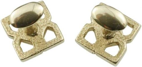 Celtic Design 8th Wedding Anniversary Solid Bronze Cufflinks (tg004-b) in Saudi Arabia