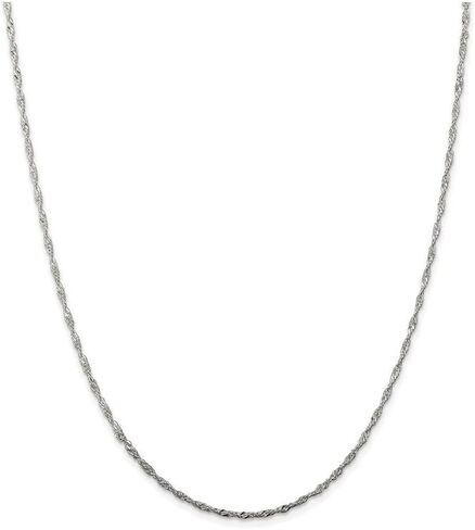 FJC Finejewelers 16 Inch Sterling Silver 1.75mm Singapore Chain Necklace in Saudi Arabia