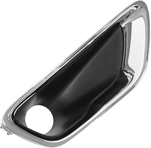 Front Bumper Fog Light Cover Bezel, Driver Side Fog Lamp Cover Front Left Bumper Light Hole Trim Bezel, 2016-2020 Compatible with Jeep Grand Cherokee, Left Driver Side in Saudi Arabia