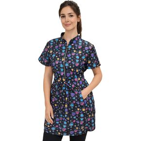 سترة طويلة بطول أطول من Ladybird Line 213 مقاومة للماء بطباعة مخالب صغيرة، مقاومة لمبيضات الشعر، فتحات جانبية، حزام ربط قابل للتعديل in Kuwait