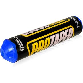 Motorcycle Handlebar Pad Universal Powerspor Long Round Chest Sponge Pad for ATVs Dirt Pit Bike Compatible with Motorcross UTV (Black Blue) in Kuwait