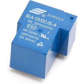 مرحلات الطاقة Hanzou 5PIN 12V 30A SLA-12VDC-SL-A مرحل طاقة لفائف التيار العالي PCB in Kuwait