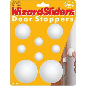 8PCS Door Knob Stoppers Value Pack, Wall Protector with Strong Back Adhesive,Home Wall & Door Handle Stopper,Quiet Wall Protector for Door Handle,Guard Door Bumpers,Rigid Vinyl Wall Protector Pads in Saudi Arabia