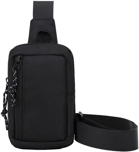 Mens Shoulder Bag Casual Sling Crossbody Oxford Chest Men Black in Saudi Arabia