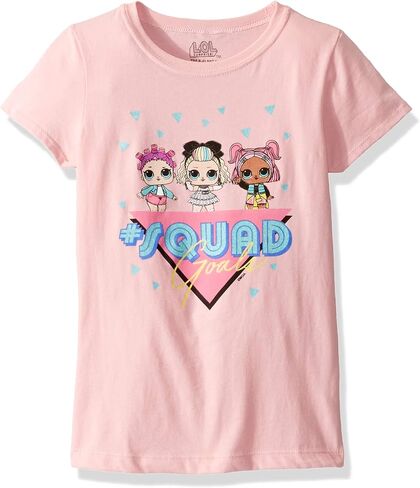 L.O.L. Surprise! Girls' Oh So Radical! #Squad Goals Short Sleeve Tee in Saudi Arabia